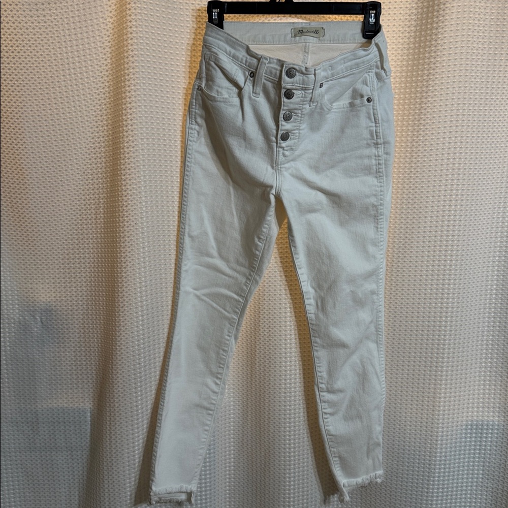 Madewell White Denim Jeans EUC Y2K